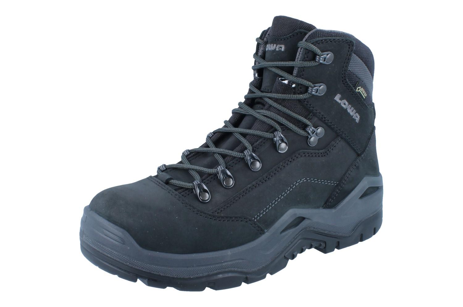 LOWA Renegade Work II GTX Herren Stiefel S3 schwarz Leder